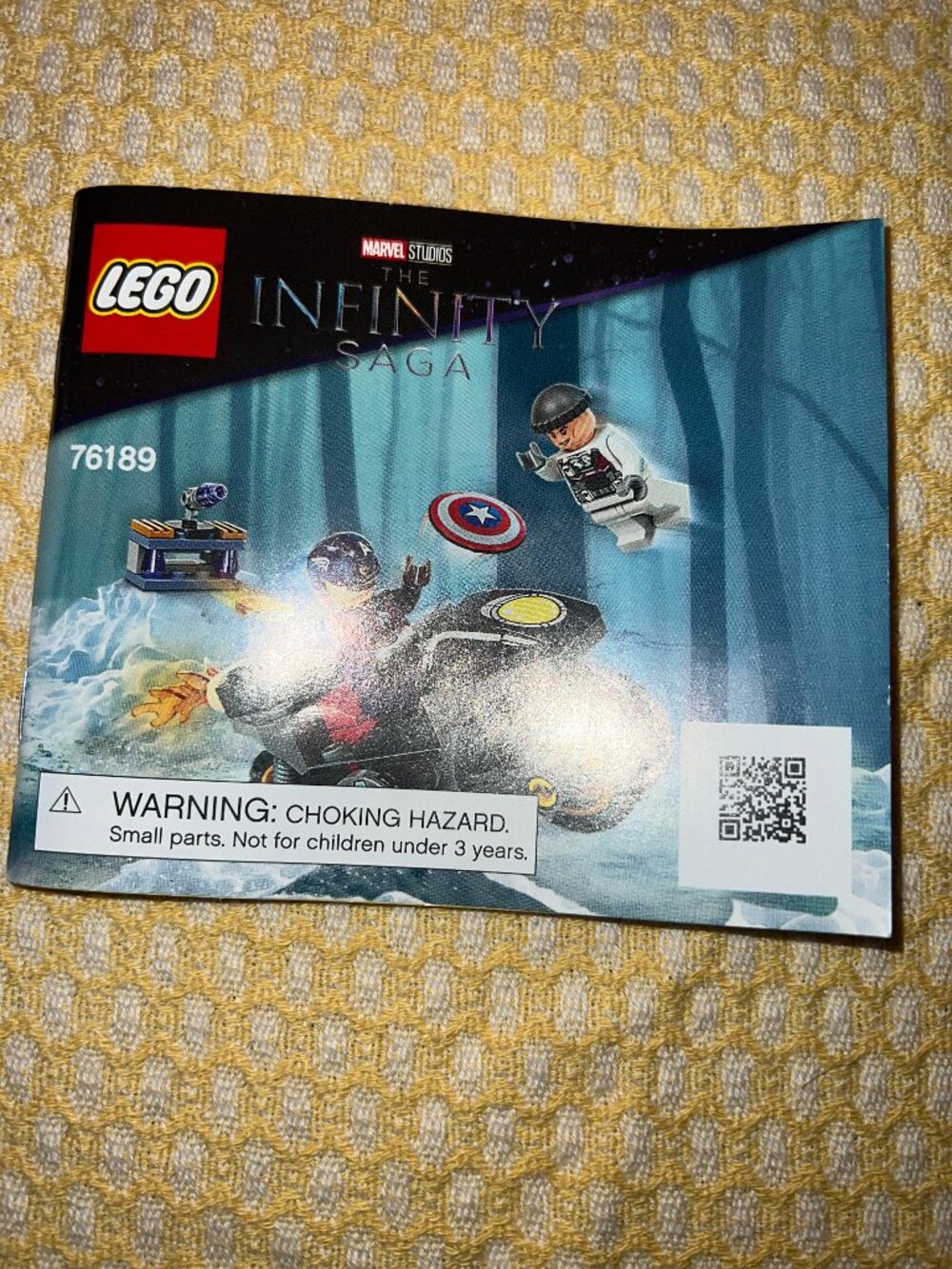 LEGO Marvel Infinity Saga Captain America Hydra Face-Off Set 76189 Complete -Shi